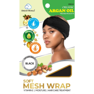 DREAM A/O MESH WRAP CAP VELCRO BLACK
