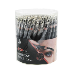 J2 JUMBO EYEBROW PENCIL 72PC black