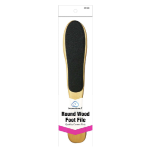 DREAM FOOT FILE ROUND WOOD HANDLE