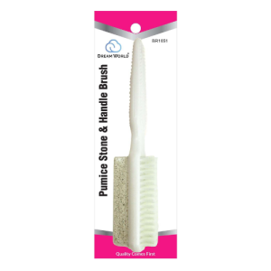 DREAM FOOT PUMICE STONE AND BRUSH