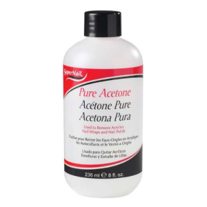 SUPER NAIL POLISH REMOVER PURE ACETONE 8 OZ