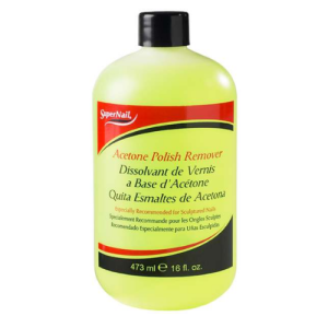 SUPER NAIL POLISH REMOVER REG ACETONE 16 OZ