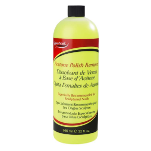 SUPER NAIL POLISH REMOVER REG ACETONE 32 OZ