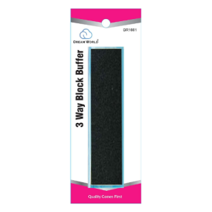DREAM NAIL FILE BLOCK BUFFE 3 WAY