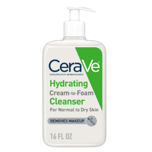 CERAVE CREAM TO FOAM CLEANSER 16 OZ