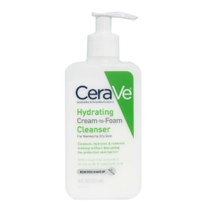 CERAVE CREAM TO FOAM CLEANSER 8 OZ