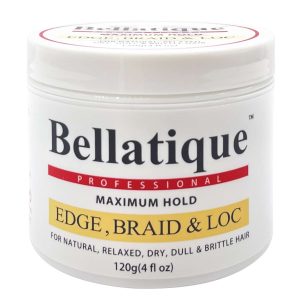 BELLATIQUE EDGE BRAID & LOC GEL 4 OZ