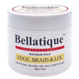 BELLATIQUE EDGE BRAID & LOC GEL 1 OZ