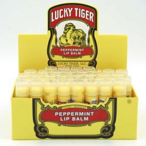 LUCKY TIGER LIP BALM 0.15OZ DISPLAY